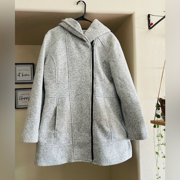 Jessica Simpson Gray jacket with hood - Picture 1 of 5